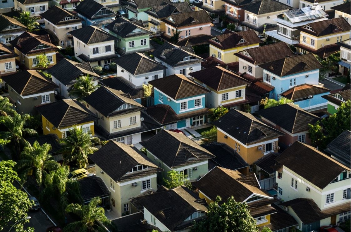 Homes in a Neighborhood