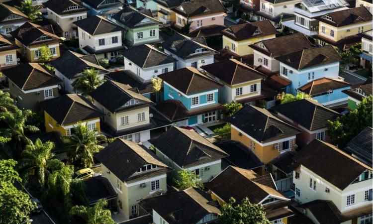 Homes in a Neighborhood